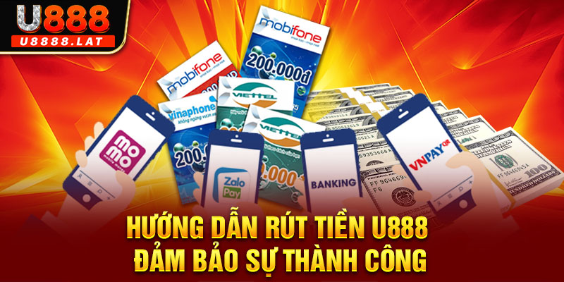 Hướng dẫn rút tiền U888 đảm bảo sự thành công